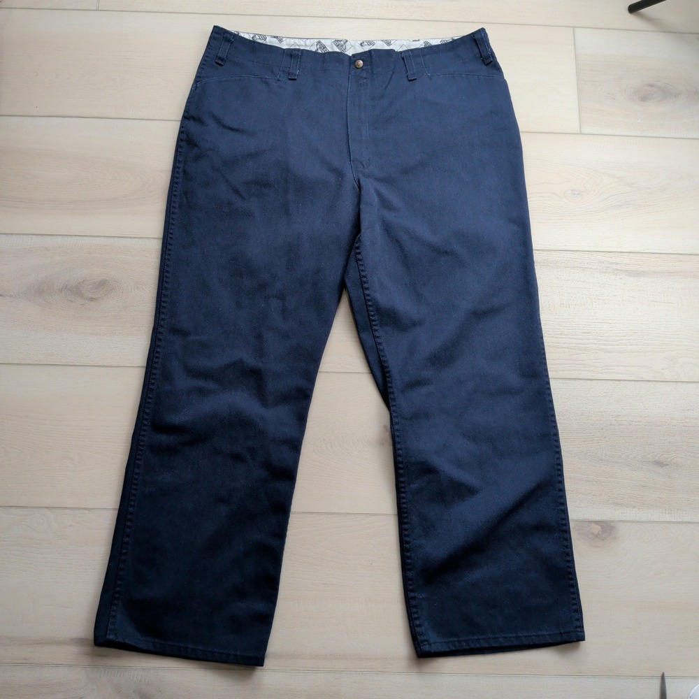 Vintage Ben Davis Original Ben's Work Pants Mens 42 Navy Blue Made in USA 42x30